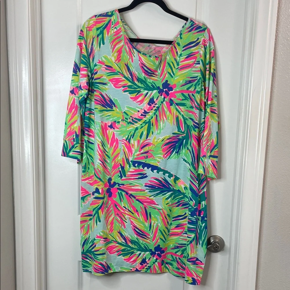 Lilly Pulitzer Marlowe Pima Cotton Mini Dress - Picture 1 of 5